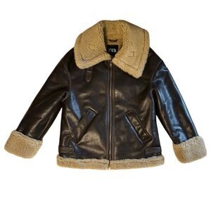 NWOT Zara Collection Double Faced Biker Jacket